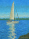 Original art for sale at UGallery.com | Sailing by Fernando Soler | $500 | oil painting | 16' h x 12' w | thumbnail 1