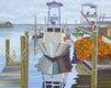 Original art for sale at UGallery.com | Quiet Bay by Fernando Soler | $625 | oil painting | 16' h x 20' w | thumbnail 1