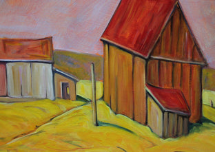 Dunrobin Barns by Doug Cosbie |  Context View of Artwork 