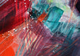 Original art for sale at UGallery.com | Flazoops5 by Courtney Jacobs | $335 | acrylic painting | 12' h x 12' w | thumbnail 4