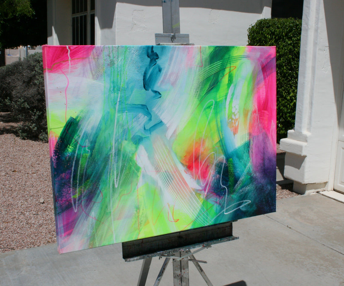 Glizzeebobaps by Courtney Jacobs |  Context View of Artwork 