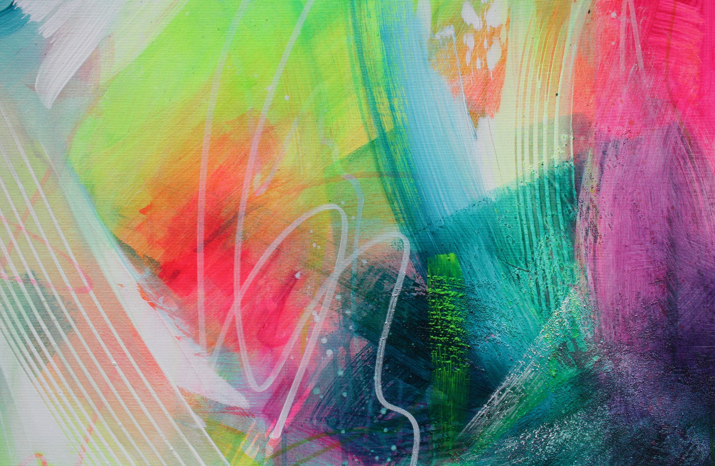 Glizzeebobaps by Courtney Jacobs |  Closeup View of Artwork 