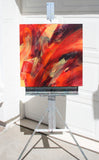 Original art for sale at UGallery.com | Huzzaadle by Courtney Jacobs | $1,050 | acrylic painting | 24' h x 24' w | thumbnail 3