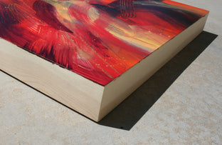Original art for sale at UGallery.com | Huzzoodle by Courtney Jacobs | $1,050 | acrylic painting | 24' h x 24' w | photo 2