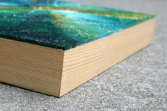 Original art for sale at UGallery.com | Loopsee2 by Courtney Jacobs | $335 | acrylic painting | 12' h x 12' w | thumbnail 2