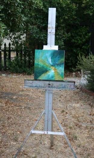 Original art for sale at UGallery.com | Loopsee2 by Courtney Jacobs | $335 | acrylic painting | 12' h x 12' w | photo 3