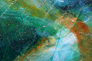 Original art for sale at UGallery.com | Loopsee2 by Courtney Jacobs | $335 | acrylic painting | 12' h x 12' w | photo 4