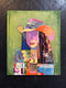 Original art for sale at UGallery.com | Patchwork Cowgirl (Study) by Darlene McElroy | $425 | mixed media artwork | 10' h x 8' w | thumbnail 4