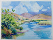 Original art for sale at UGallery.com | Coyote Hills in Summer by Catherine McCargar | $475 | watercolor painting | 12' h x 16' w | thumbnail 2