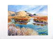 Original art for sale at UGallery.com | Coyote Hills Wetlands by Catherine McCargar | $650 | watercolor painting | 12' h x 16' w | thumbnail 3