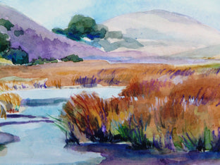 Coyote Hills Wetlands by Catherine McCargar |   Closeup View of Artwork 