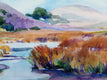 Original art for sale at UGallery.com | Coyote Hills Wetlands by Catherine McCargar | $650 | watercolor painting | 12' h x 16' w | thumbnail 4