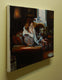 Original art for sale at UGallery.com | Cozy Chat by Onelio Marrero | $675 | oil painting | 12' h x 16' w | thumbnail 2