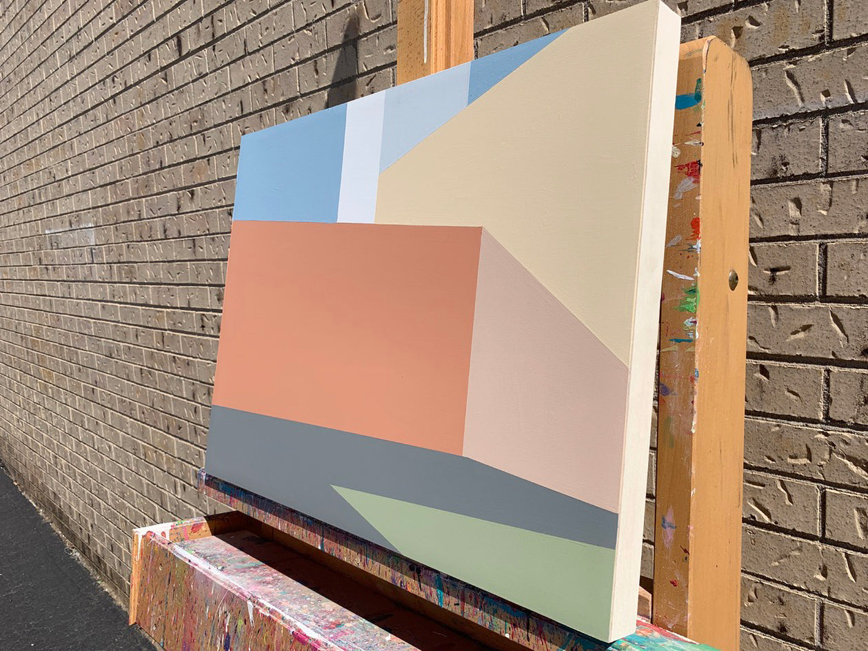 What Lies Beyond by Craig Rouse |  Side View of Artwork 