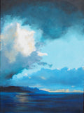 Original art for sale at UGallery.com | Got the Blues by Benjamin Thomas | $400 | acrylic painting | 18' h x 12' w | thumbnail 1