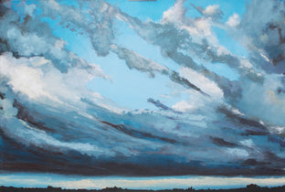 Original art for sale at UGallery.com | Last Sky before the Dark by Benjamin Thomas | $3,275 | acrylic painting | 40' h x 60' w | photo 1