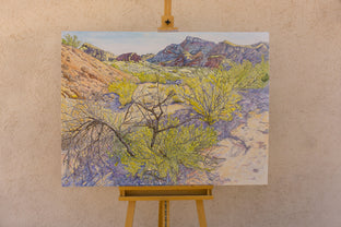 Desert Wash by Crystal DiPietro |  Context View of Artwork 
