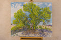 Original art for sale at UGallery.com | Palo Verde by Crystal DiPietro | $3,775 | mixed media artwork | 34' h x 40' w | thumbnail 3