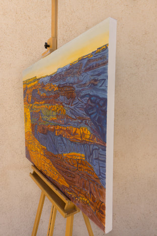 Dawn at the Grand Canyon by Crystal DiPietro |  Side View of Artwork 