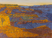 Original art for sale at UGallery.com | Dawn at the Grand Canyon by Crystal DiPietro | $4,975 | oil painting | 30' h x 40' w | thumbnail 1