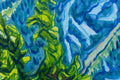 Original art for sale at UGallery.com | Early Morning Blues by Crystal DiPietro | $4,075 | oil painting | 30' h x 40' w | thumbnail 4