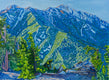 Original art for sale at UGallery.com | Early Morning Blues by Crystal DiPietro | $4,075 | oil painting | 30' h x 40' w | thumbnail 1