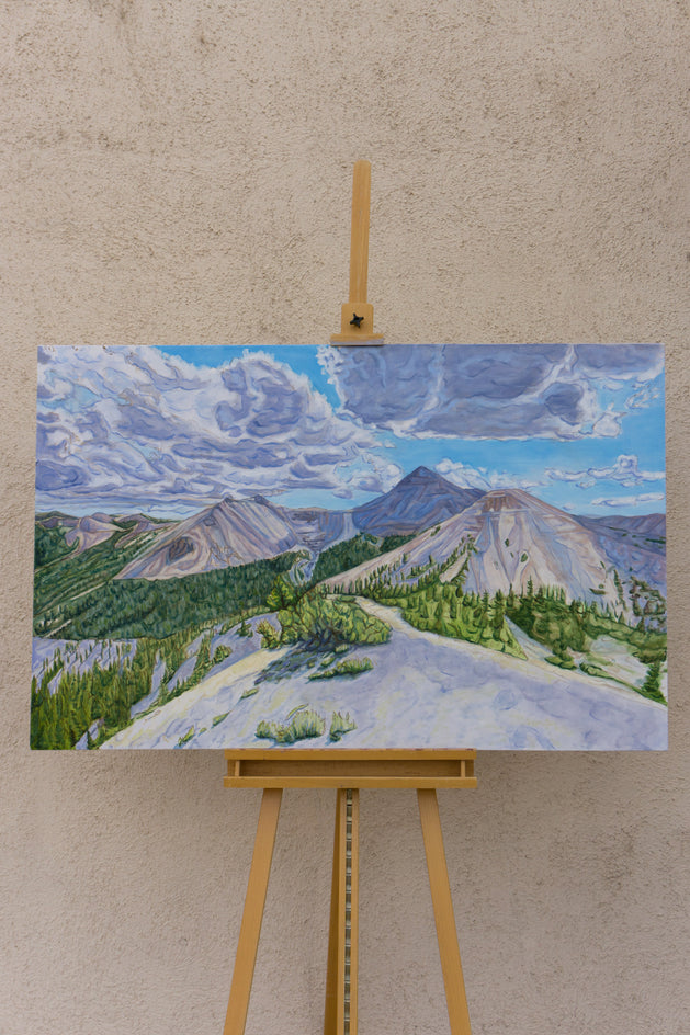 I Wish That I Could Ride on the Shadows of Clouds by Crystal DiPietro |  Context View of Artwork 