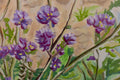 Original art for sale at UGallery.com | Phacelia by Crystal DiPietro | $4,850 | oil painting | 48' h x 36' w | thumbnail 4