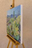 Original art for sale at UGallery.com | Prickly Pear by Crystal DiPietro | $2,175 | oil painting | 24' h x 30' w | thumbnail 3