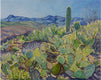 Original art for sale at UGallery.com | Prickly Pear by Crystal DiPietro | $2,175 | oil painting | 24' h x 30' w | thumbnail 1