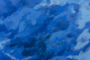 Original art for sale at UGallery.com | The Blue Hour by Crystal DiPietro | $5,400 | oil painting | 36' h x 48' w | photo 3