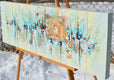 Original art for sale at UGallery.com | Return to Innocence by Cynthia Ligeros | $1,075 | acrylic painting | 12' h x 36' w | thumbnail 2
