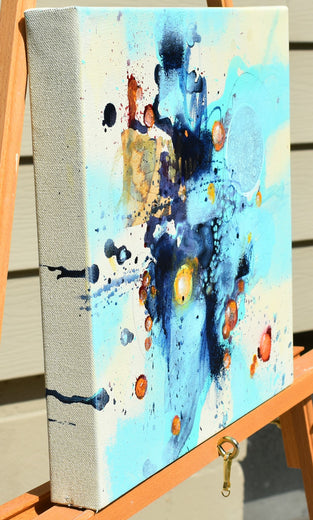 Shine Like A Diamond by Cynthia Ligeros |  Side View of Artwork 