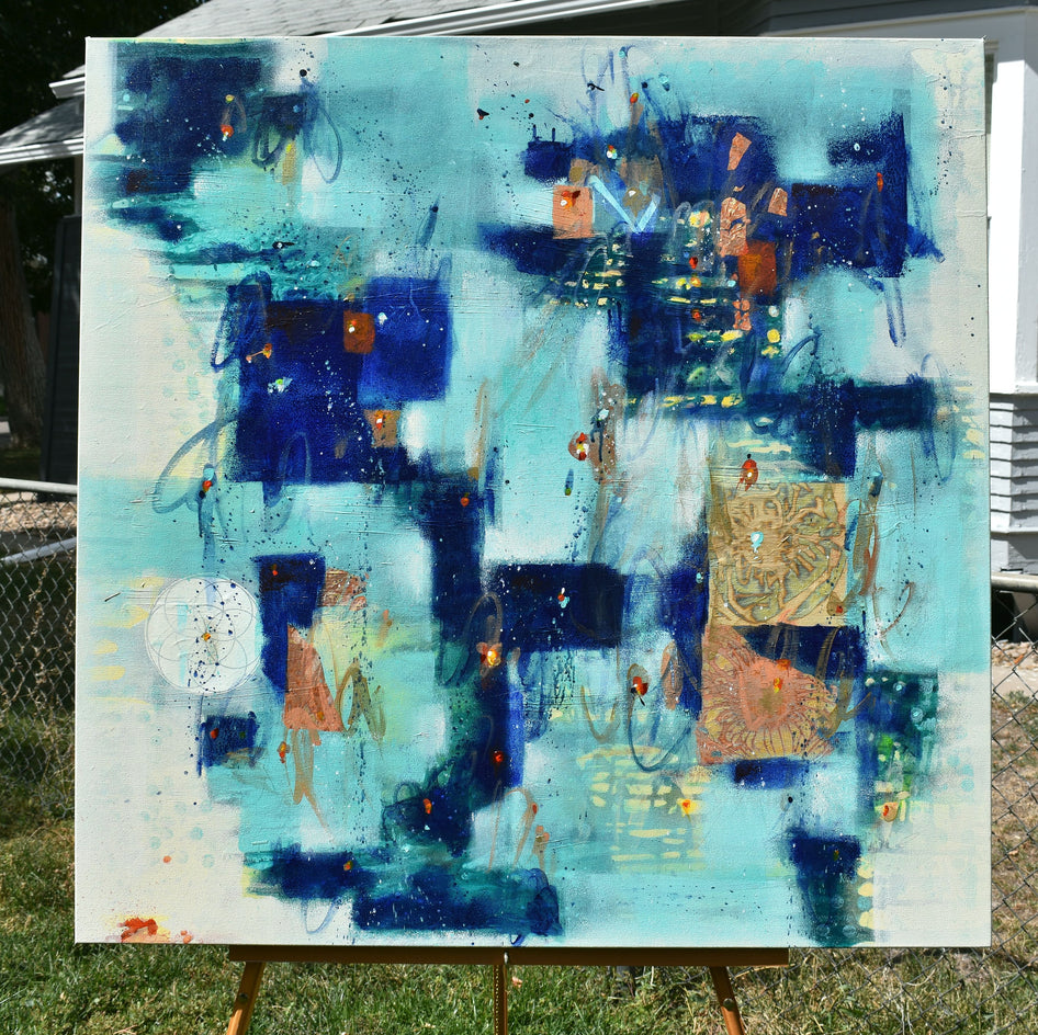 Soar with the Moon by Cynthia Ligeros |  Context View of Artwork 