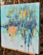 Original art for sale at UGallery.com | Blue Moon by Cynthia Ligeros | $1,250 | oil painting | 24' h x 24' w | thumbnail 2