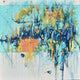 Original art for sale at UGallery.com | Blue Moon by Cynthia Ligeros | $1,250 | oil painting | 24' h x 24' w | thumbnail 1