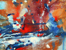 Original art for sale at UGallery.com | Chasing Secrets by Cynthia Ligeros | $1,250 | oil painting | 24' h x 24' w | thumbnail 4