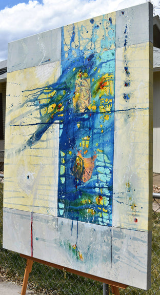 Make Us Unbreakable by Cynthia Ligeros |  Side View of Artwork 