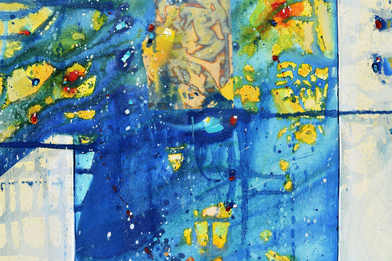 Make Us Unbreakable by Cynthia Ligeros |   Closeup View of Artwork 