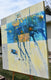 Original art for sale at UGallery.com | Take On The World by Cynthia Ligeros | $5,100 | oil painting | 48' h x 48' w | thumbnail 2