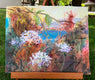 Original art for sale at UGallery.com | Dance of the Flowers by Melissa Gannon | $600 | mixed media artwork | 16' h x 20' w | thumbnail 3