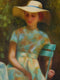 Original art for sale at UGallery.com | Dappled Light by Sherri Aldawood | $775 | oil painting | 16' h x 12' w | thumbnail 4
