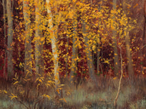 Original art for sale at UGallery.com | At the End of the Day by Dariusz Choinski | $925 | oil painting | 16' h x 12' w | thumbnail 4