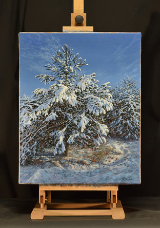 Original art for sale at UGallery.com | Bringing Back Memories by Dariusz Choinski | $1,475 | oil painting | 20' h x 16' w | photo 3