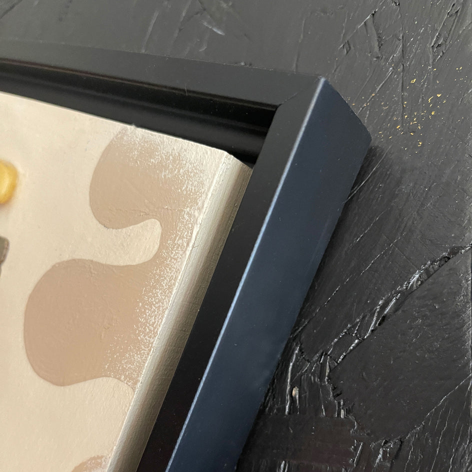 Artist Incognito by Darlene McElroy |  Side View of Artwork 