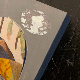 Even Cowboys Get the Blues by Darlene McElroy |  Side View of Artwork 