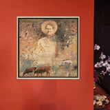 Original art for sale at UGallery.com | Ghost Rancher by Darlene McElroy | $625 | mixed media artwork | 12' h x 12' w | thumbnail 3