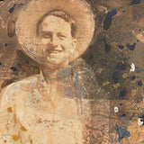 Original art for sale at UGallery.com | Ghost Rancher by Darlene McElroy | $625 | mixed media artwork | 12' h x 12' w | thumbnail 4