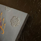 Original art for sale at UGallery.com | He Finally Earned His Tiara by Darlene McElroy | $325 | mixed media artwork | 8' h x 8' w | thumbnail 2