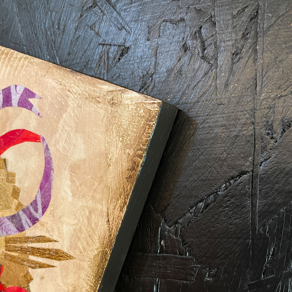 La Monja Coronado II by Darlene McElroy |  Side View of Artwork 